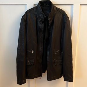 Banana Republic men’s leather jacket